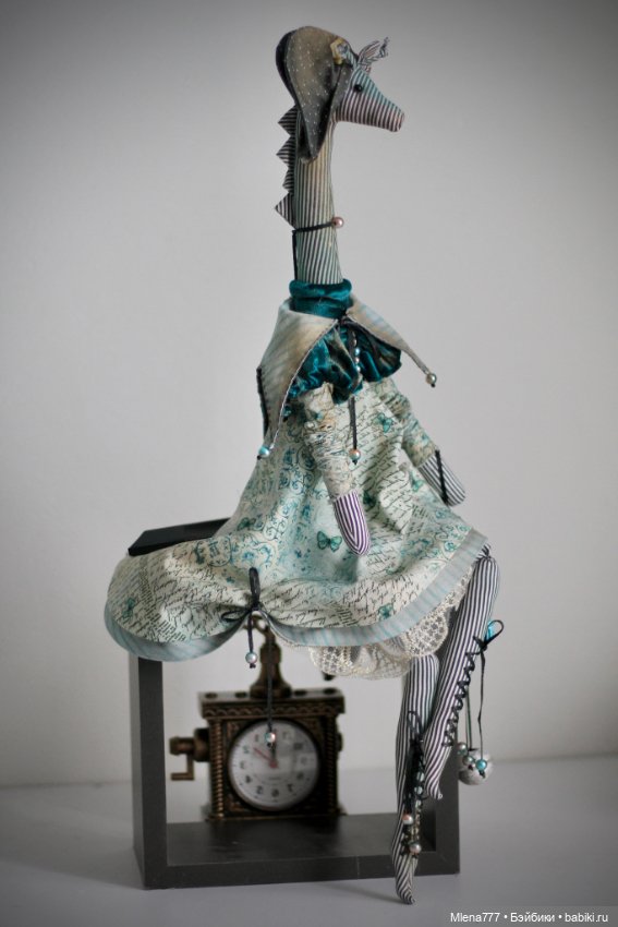 Жирафа Жанетта — Авторские текстильные куклы: Вальдорфские (фото 3)