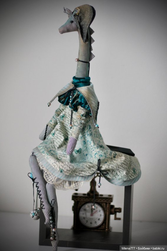 Жирафа Жанетта — Авторские текстильные куклы: Вальдорфские (фото 2)