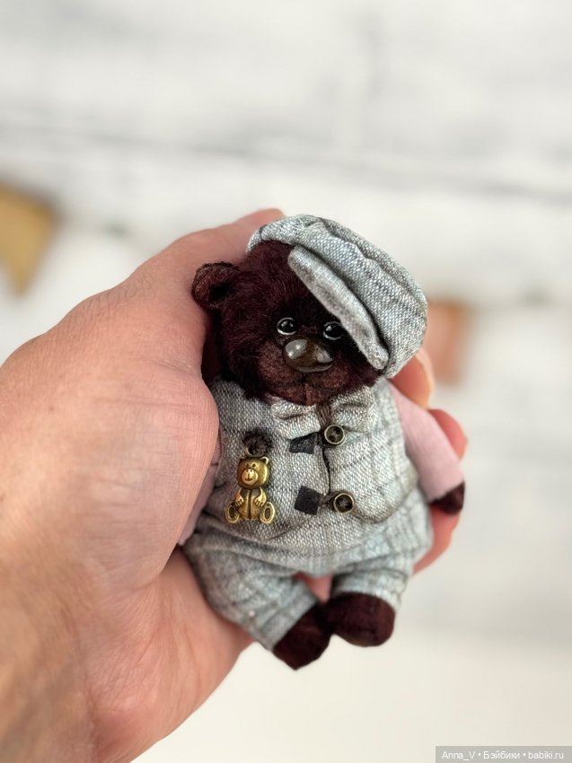 Тедди мишка Вовка — Авторские мишки Тедди и друзья: фото