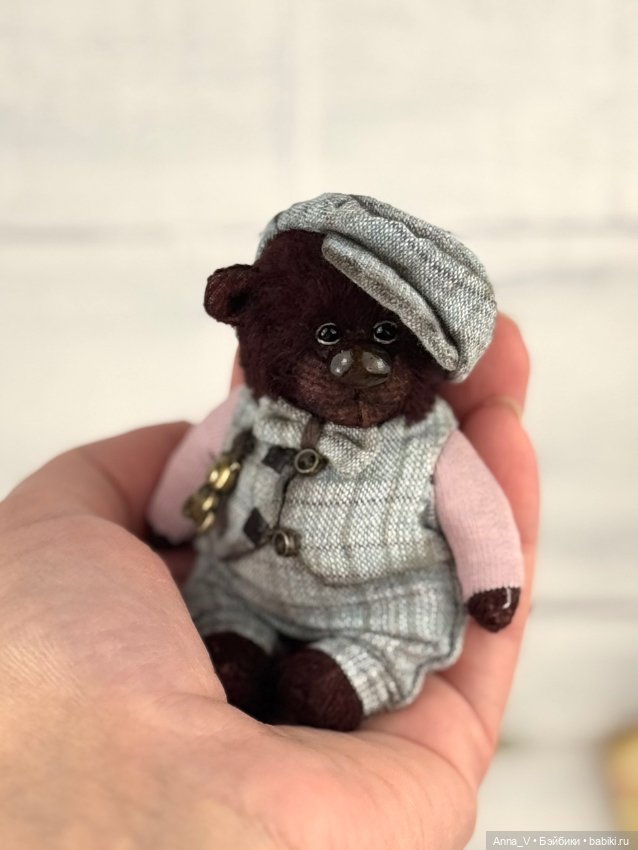 Тедди мишка Вовка — Авторские мишки Тедди и друзья: фото (фото 5)