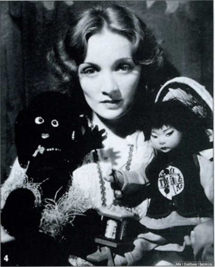 Марлен Дитрих и ее куклы Lenci (фото 4)