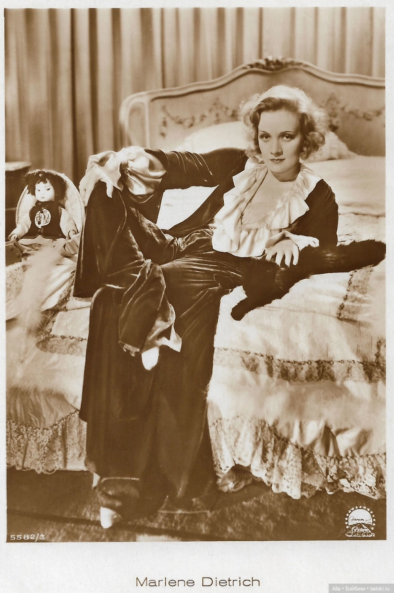 Марлен Дитрих и ее куклы Lenci (фото 2)