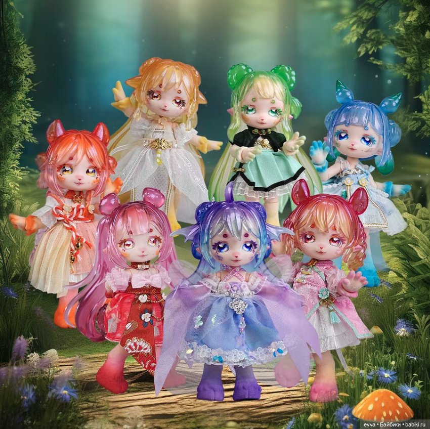 Maytree, коллекция кукол Spring Forest (Весенний лес)