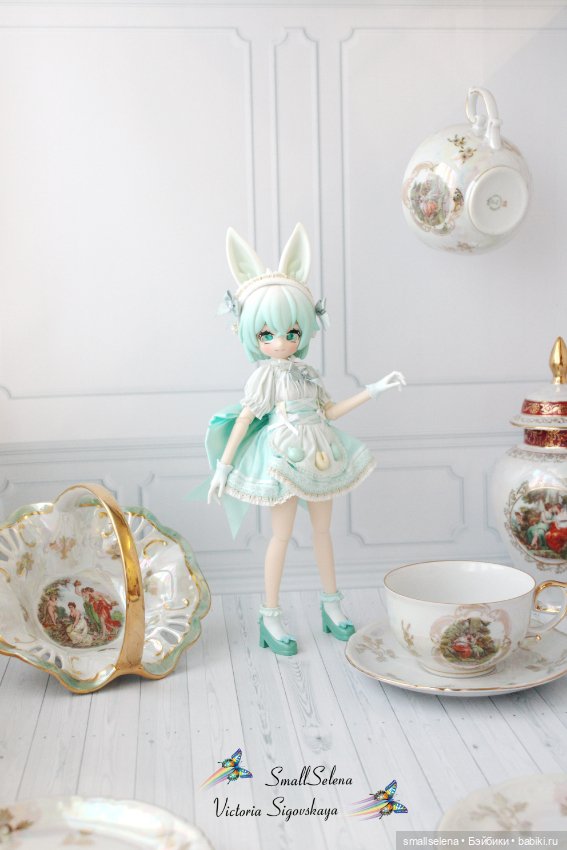 Мятный зеленый молочный чай (фото 3)