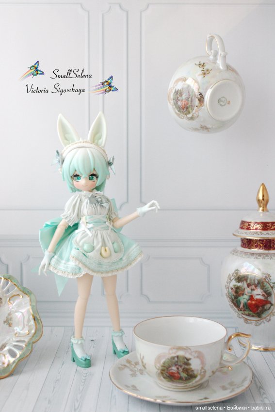 Мятный зеленый молочный чай (фото 2)