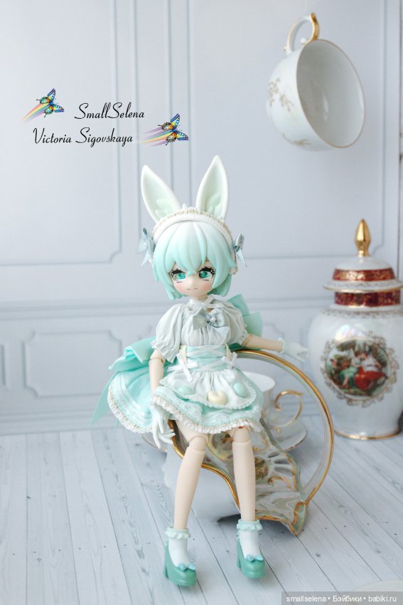 Мятный зеленый молочный чай (фото 5)