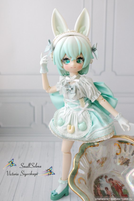 Мятный зеленый молочный чай (фото 8)