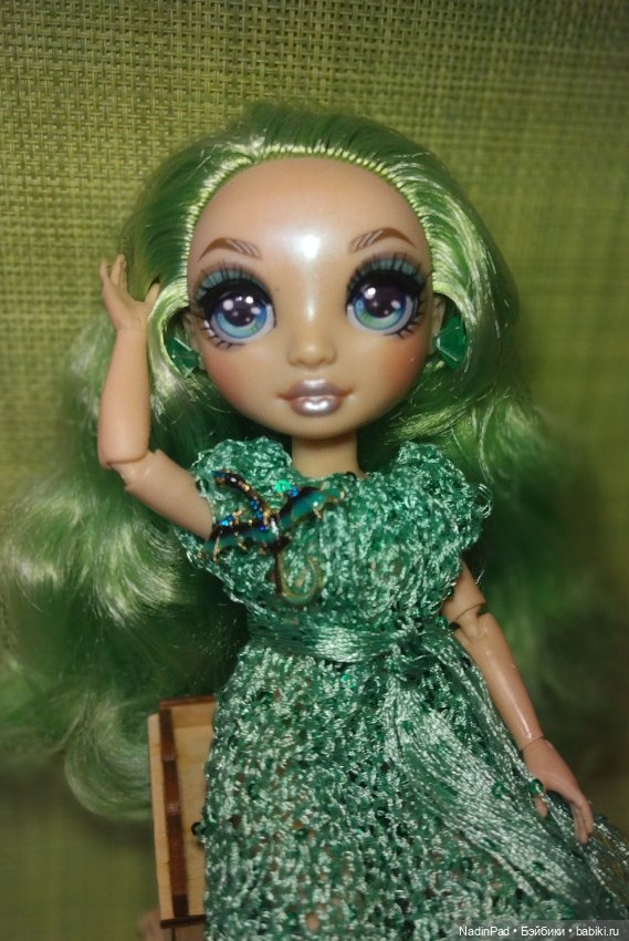 Зелёное настроение — Куклы Rainbow High (Рейнбоу Хай (фото 4)