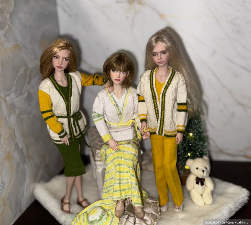 Три сестры — Куклы Tender Creation (Анна Добрякова): российские BJD (БЖД)