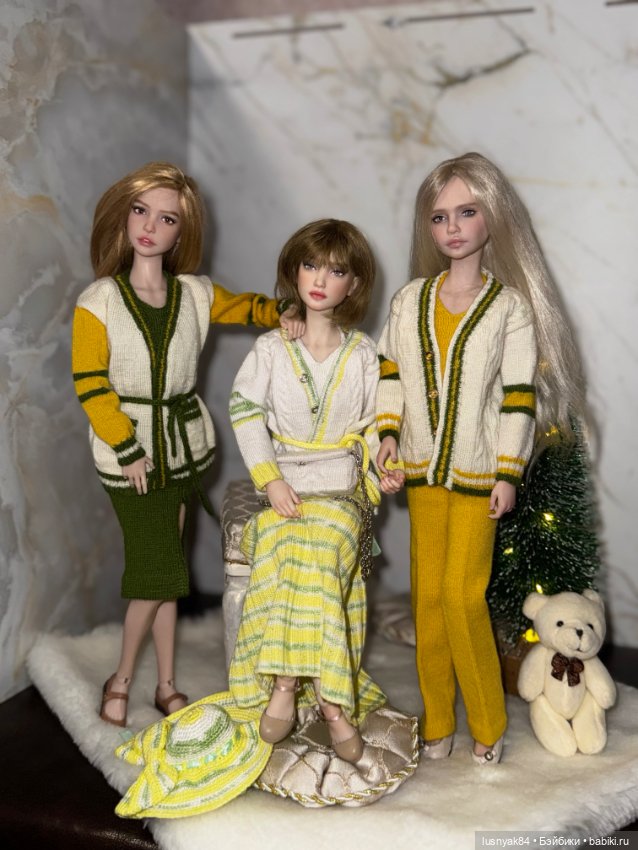 Три сестры — Куклы Tender Creation (Анна Добрякова): российские BJD (БЖД)