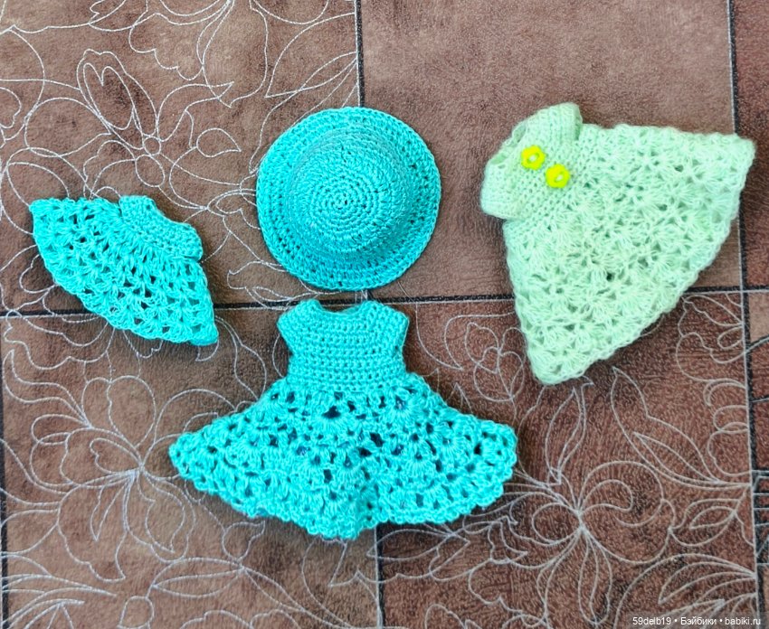 Пополнение гардероба внучкиных малюток