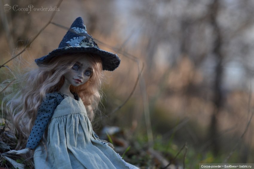 Ведьма южной зимы. ООАК — ООАК Monster High и Ever After High: репейнт (фото 10)