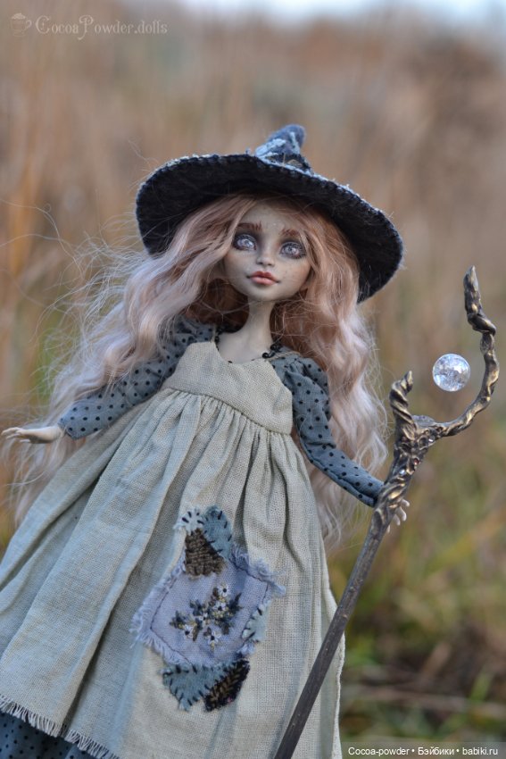 Ведьма южной зимы. ООАК — ООАК Monster High и Ever After High: репейнт (фото 5)