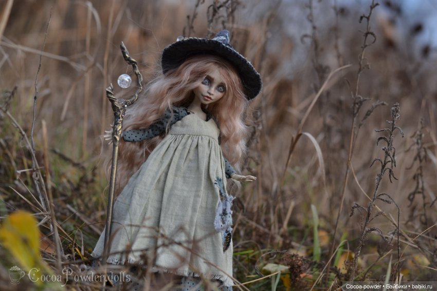 Ведьма южной зимы. ООАК — ООАК Monster High и Ever After High: репейнт (фото 4)