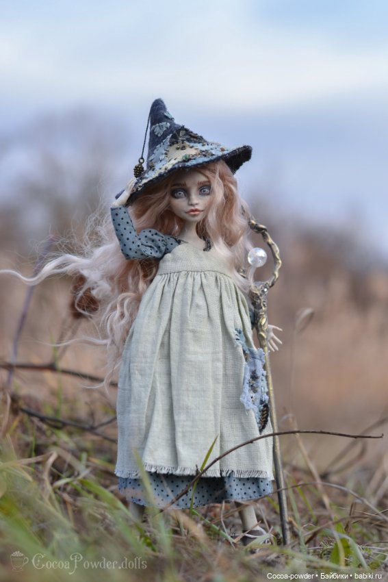 Ведьма южной зимы. ООАК — ООАК Monster High и Ever After High: репейнт (фото 2)