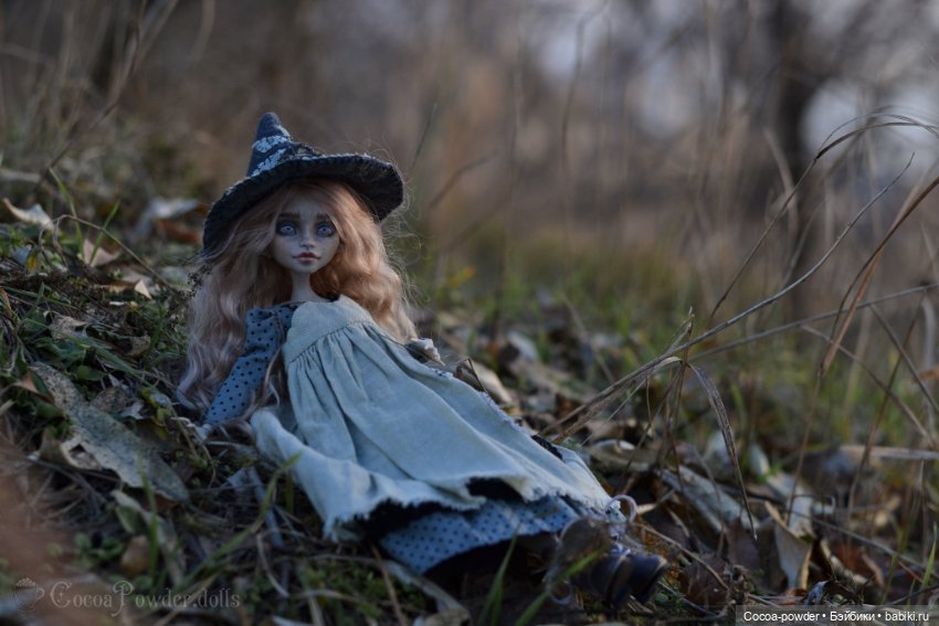 Ведьма южной зимы. ООАК — ООАК Monster High и Ever After High: репейнт (фото 9)