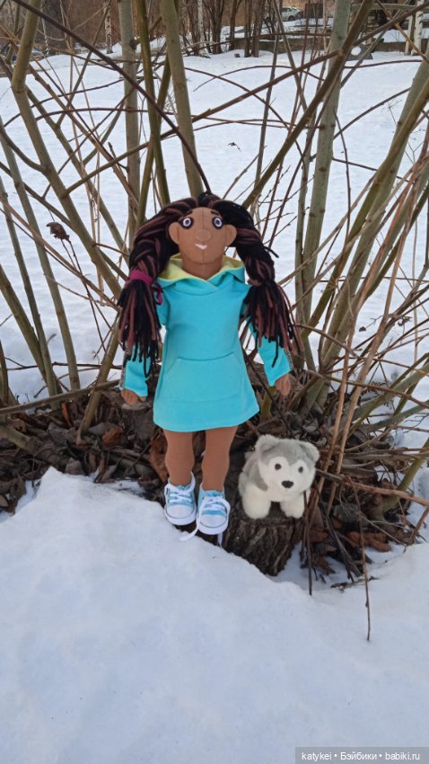 Северянка (текстильная кукла постконкурс)