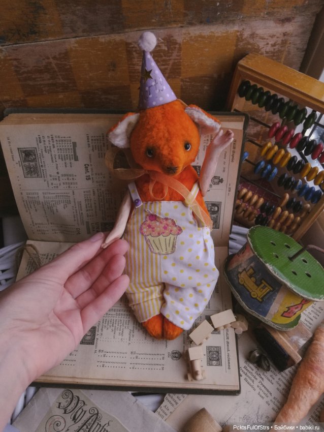 Лисенок Патрик 🎉 — Авторские мишки Тедди и друзья: фото (фото 4)