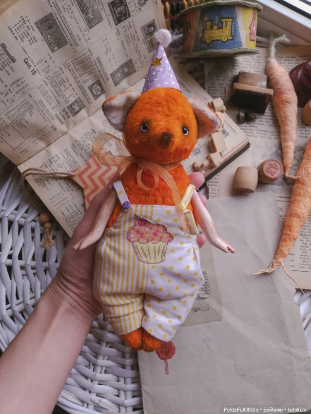 Лисенок Патрик 🎉 — Авторские мишки Тедди и друзья: фото (фото 2)