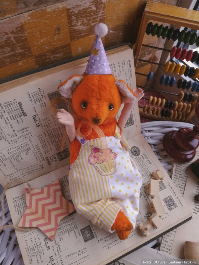 Лисенок Патрик 🎉 — Авторские мишки Тедди и друзья: фото