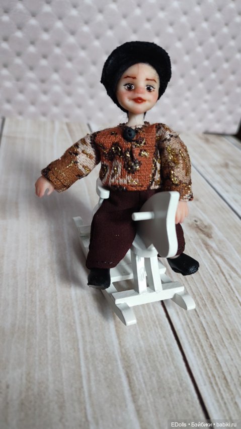 Детский сад — Авторские миниатюрные куклы: лепка (фото 2)