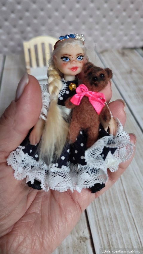 Детский сад — Авторские миниатюрные куклы: лепка (фото 5)