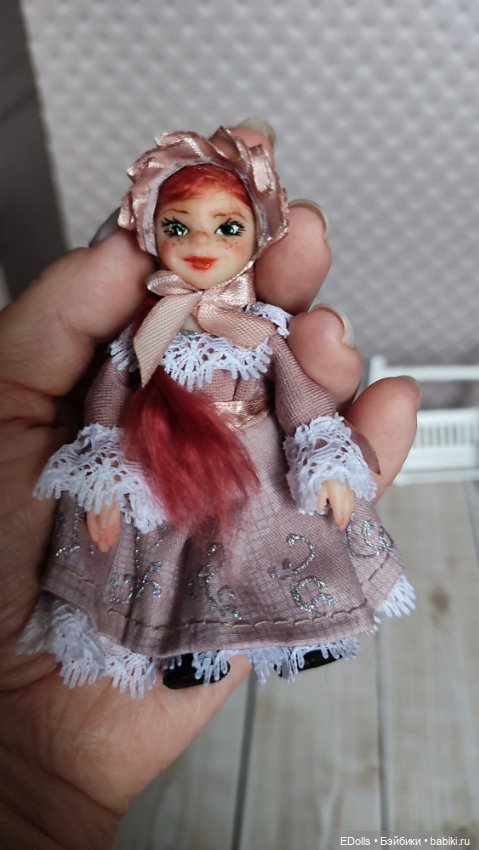 Детский сад — Авторские миниатюрные куклы: лепка (фото 8)