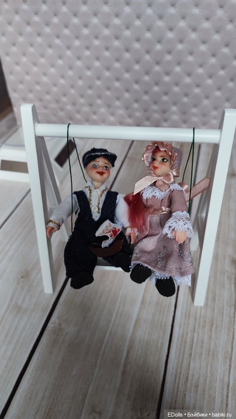 Детский сад — Авторские миниатюрные куклы: лепка