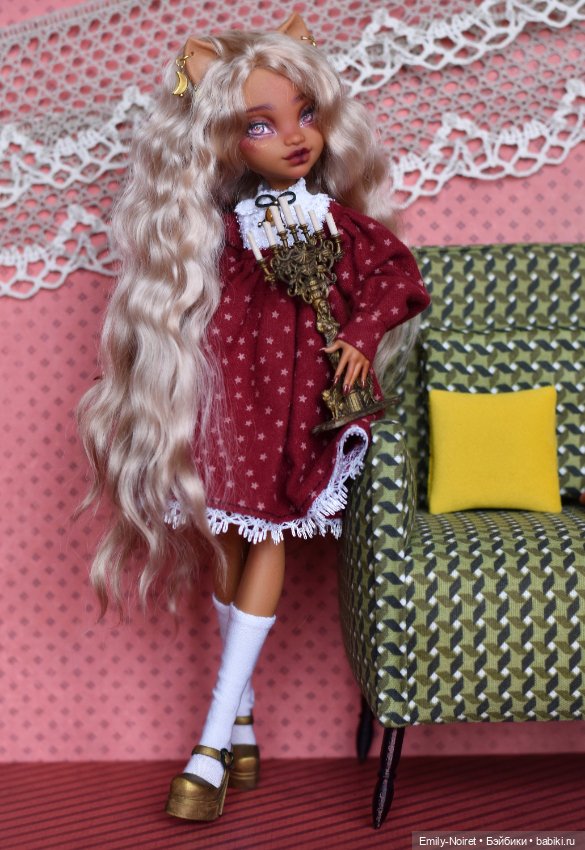 Уют в Рождество — ООАК Monster High и Ever After High: репейнт (фото 8)