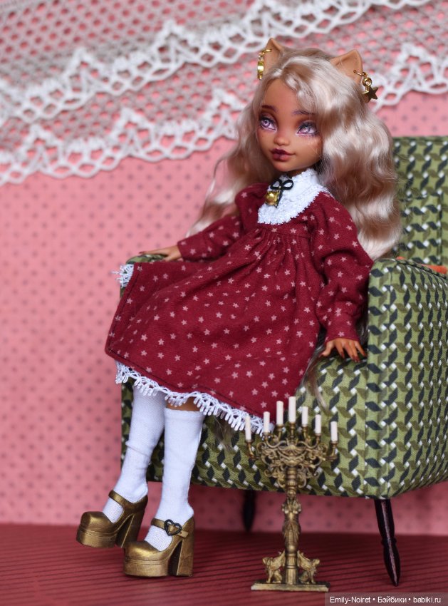 Уют в Рождество — ООАК Monster High и Ever After High: репейнт (фото 4)