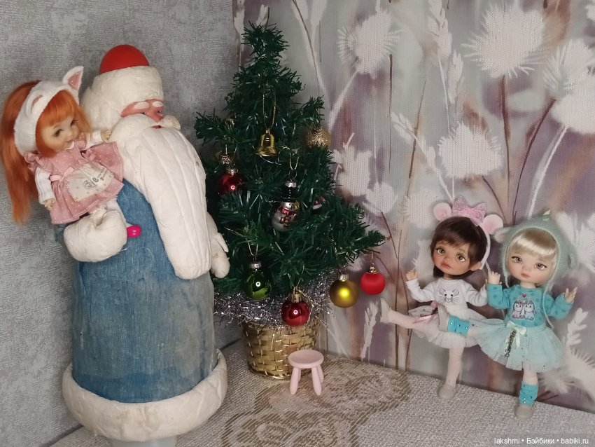 Новогодние будни в моей кукольной семье