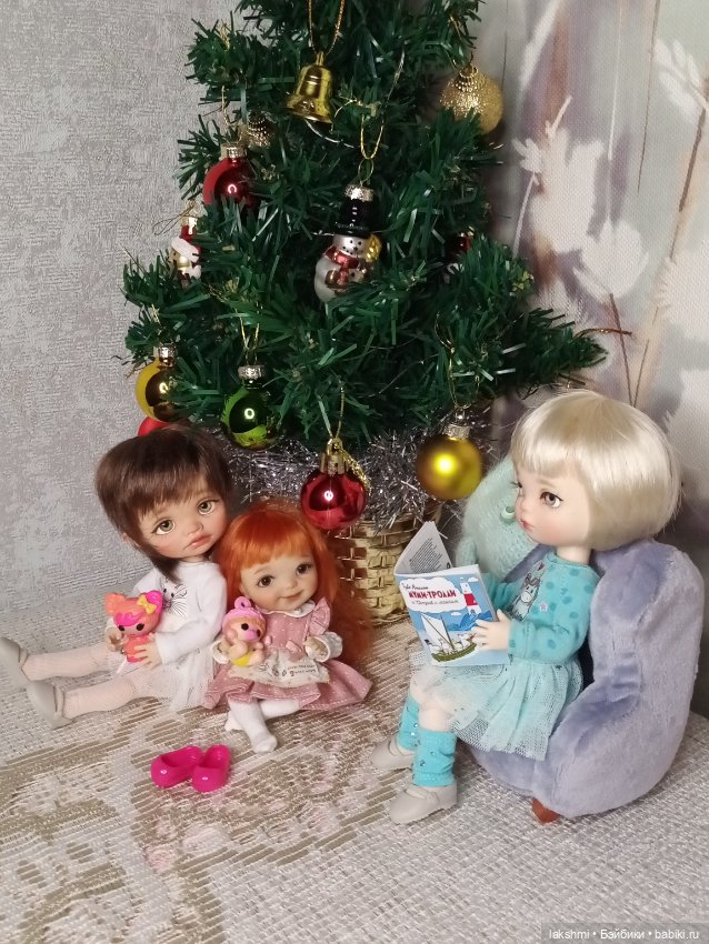 Новогодние будни в моей кукольной семье