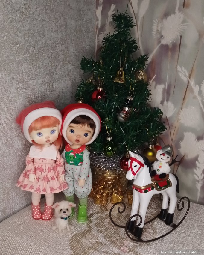Новогодние будни в моей кукольной семье