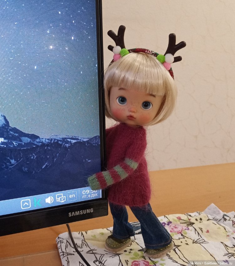 Новогодние будни в моей кукольной семье