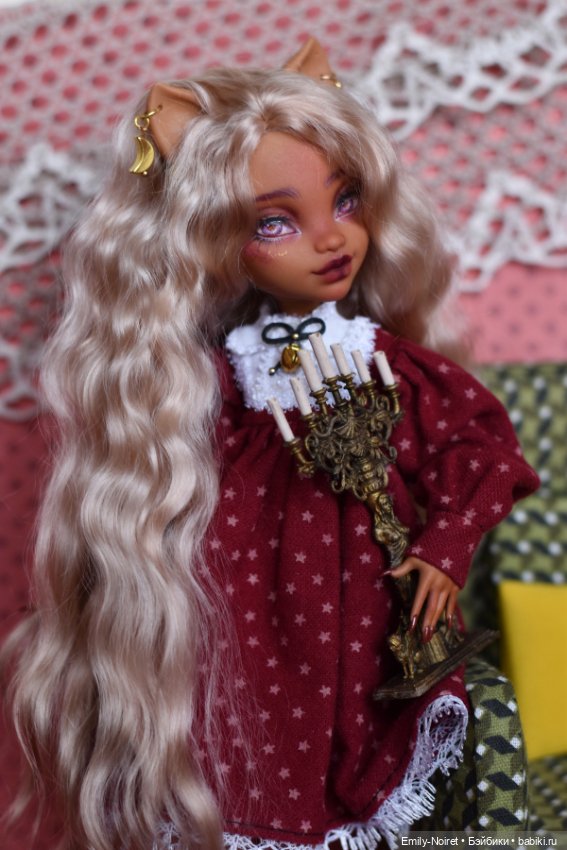 Уют в Рождество — ООАК Monster High и Ever After High: репейнт (фото 9)