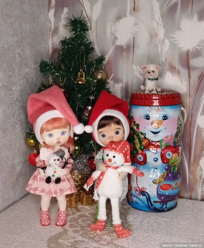Новогодние будни в моей кукольной семье
