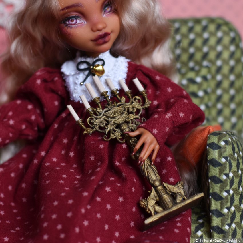 Уют в Рождество — ООАК Monster High и Ever After High: репейнт (фото 3)