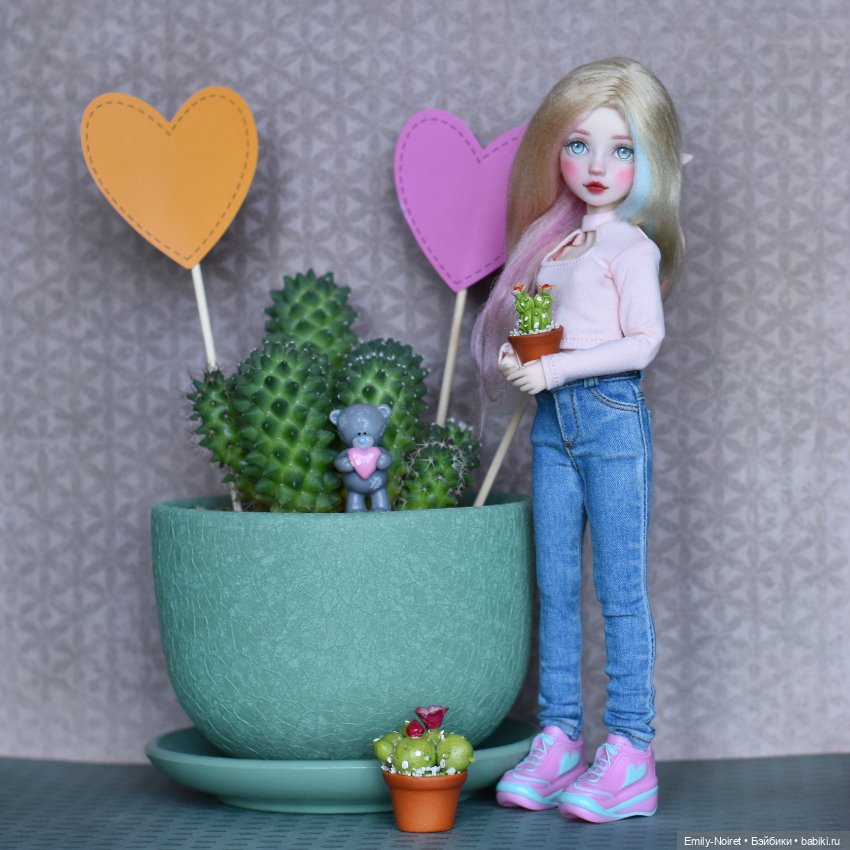 Кактусы — ООАК и репейнт игровых кукол: Bratz