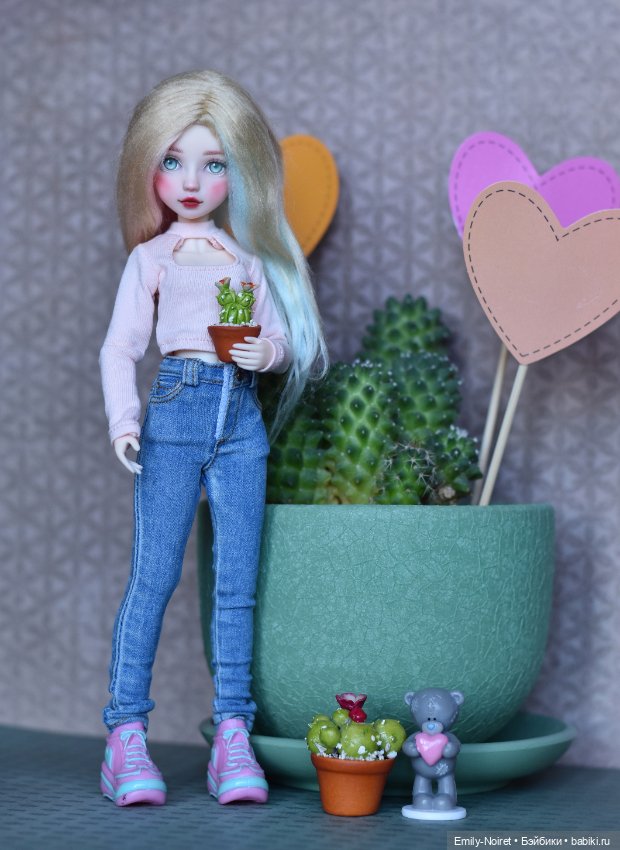 Кактусы — ООАК и репейнт игровых кукол: Bratz (фото 7)