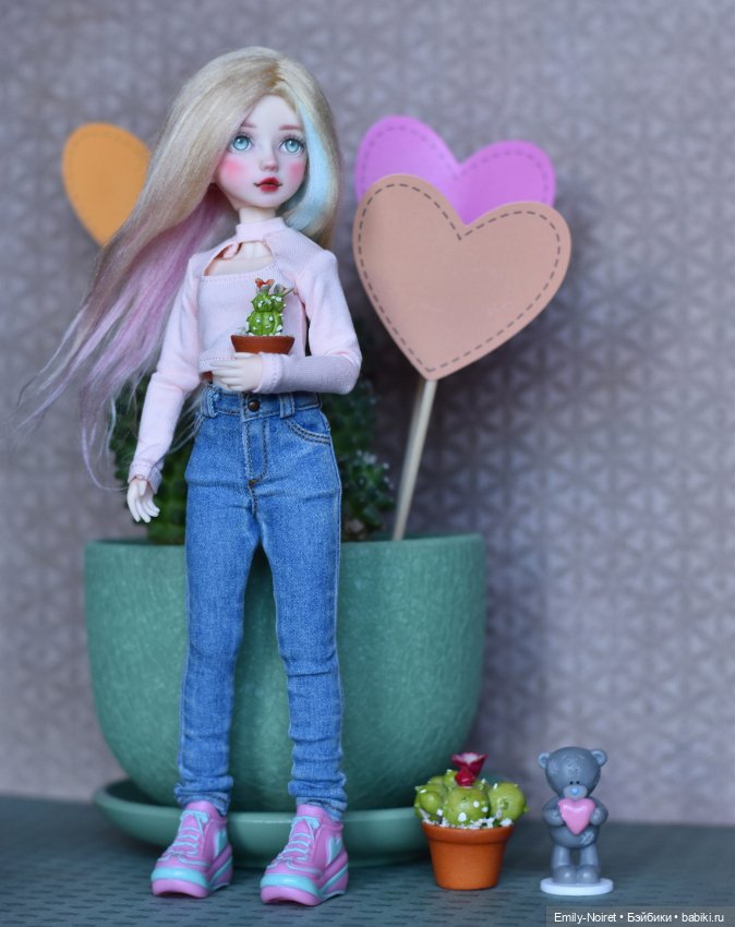 Кактусы — ООАК и репейнт игровых кукол: Bratz (фото 5)