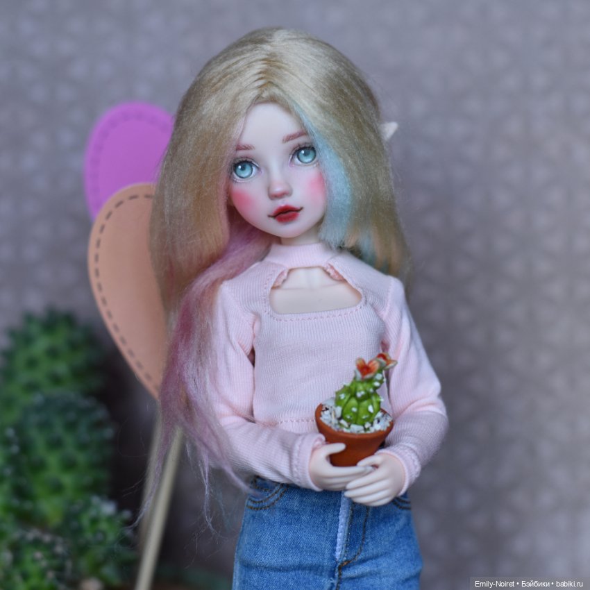 Кактусы — ООАК и репейнт игровых кукол: Bratz (фото 4)