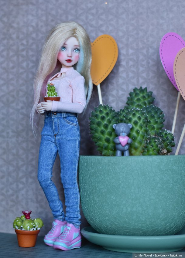 Кактусы — ООАК и репейнт игровых кукол: Bratz (фото 9)