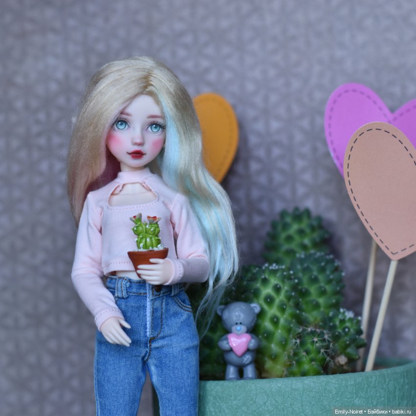 Кактусы — ООАК и репейнт игровых кукол: Bratz (фото 8)