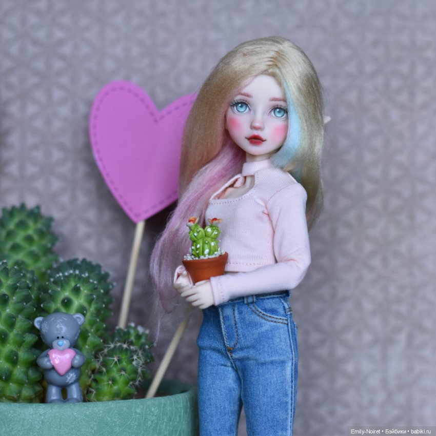 Кактусы — ООАК и репейнт игровых кукол: Bratz (фото 2)