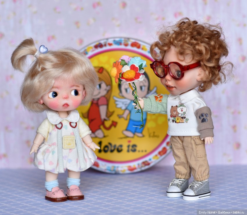 С Днем Всех Влюбленных — Домашние фото авторских кукол: личные коллекции