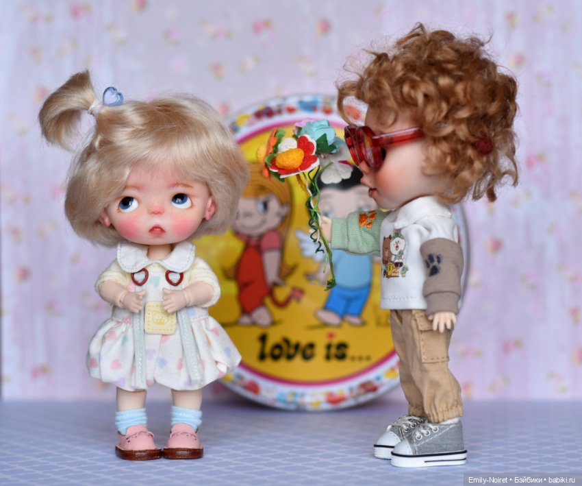 С Днем Всех Влюбленных — Домашние фото авторских кукол: личные коллекции (фото 2)