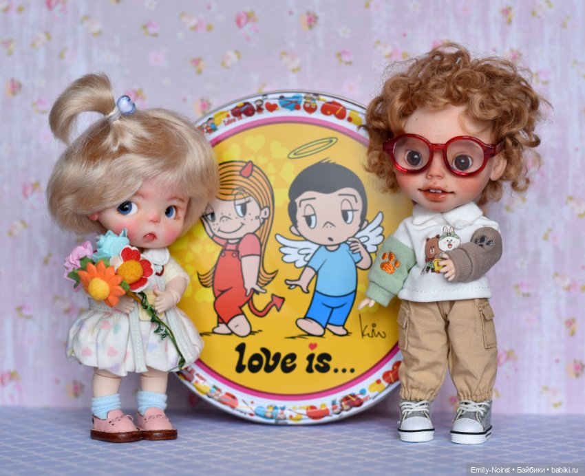 С Днем Всех Влюбленных — Домашние фото авторских кукол: личные коллекции (фото 5)