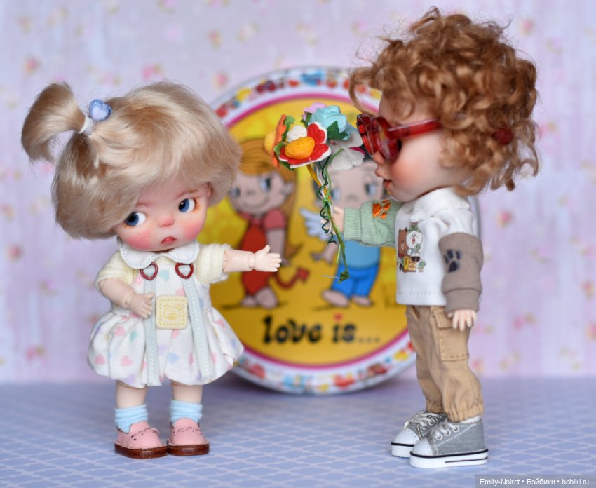 С Днем Всех Влюбленных — Домашние фото авторских кукол: личные коллекции (фото 3)