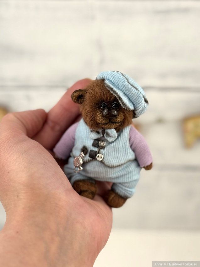 Тедди мишка Димка — Авторские мишки Тедди и друзья: фото (фото 3)