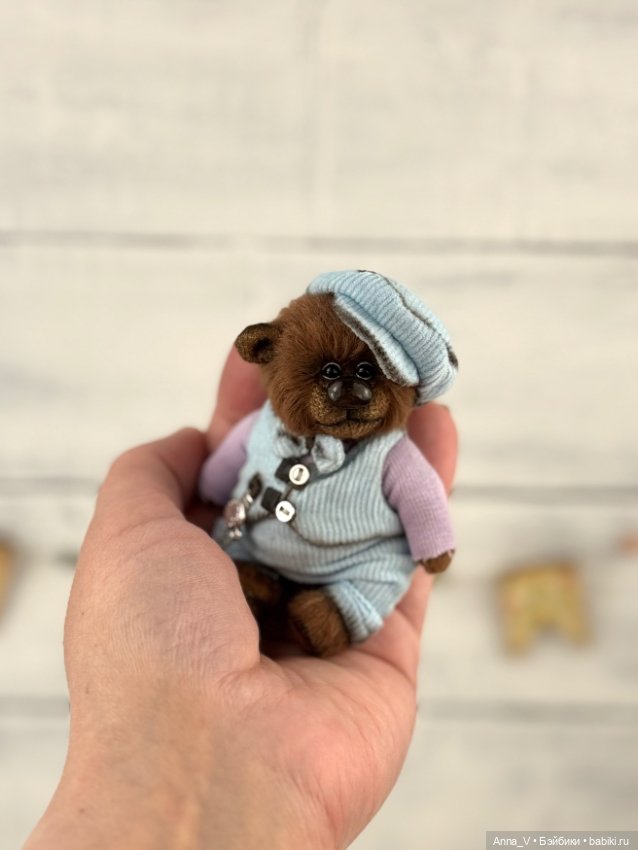 Тедди мишка Димка — Авторские мишки Тедди и друзья: фото